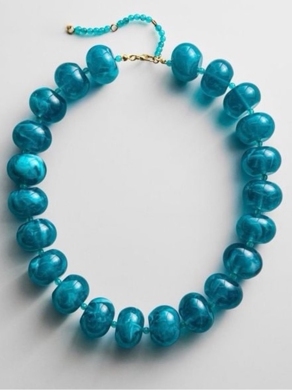 Chunky Beaded Statement Necklace